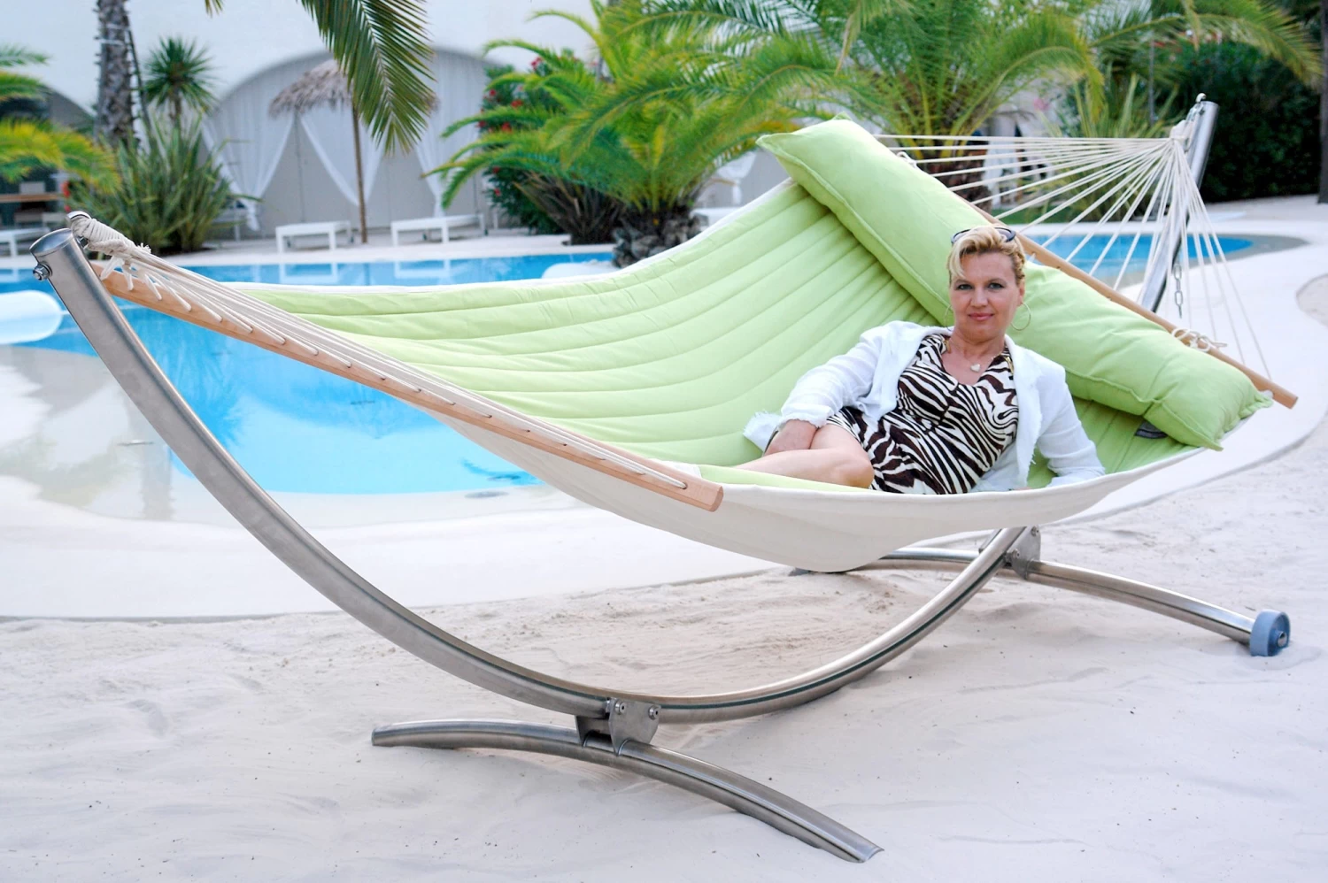 Familien-Stabhängematte American-Hammock-Lifestyle Kiwi Mit Edelstahlgestell Royal Deluxe 9 Familien-Stabhängematte American-Hammock-Lifestyle Kiwi Mit Edelstahlgestell Royal Deluxe – Bild 7