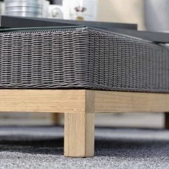 Stern Fontana Korpus Für Beistelltisch, Geflecht Basaltgrau -Gartenmöbel Store garten deals stern fontana hocker korpus basaltgrau 418175 11