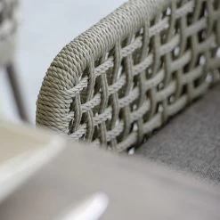 Stern GRETA Sessel Aluminium Champagner Mit Synthetikfaser Ecru Inkl. Sitz- Und Rückenkissen Rehbraun, 100% Polyacryl Mit Reißverschluss -Gartenmöbel Store garten deals stern greta sessel alu champagner 416591 6