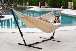 Universal Anthrazit Hängematten-Metallgestell + Lola Hängematte XL Jamaica Natura Double 15 Universal Anthrazit Hängematten-Metallgestell + Lola Hängematte XL Jamaica Natura Double -Gartenmöbel Store garten deals universal anthrazit hangematten gestell und lola xl jamaica natura double 44811 4