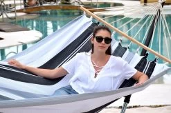 Doppel-Hängematte Jamaica Mit Metall Hängemattengestell Universal Grande 10 Doppel-Hängematte Jamaica Mit Metall Hängemattengestell Universal Grande -Gartenmöbel Store garten deals universal haengematten mit jamaica negro elegance stab haengematte 530057 3