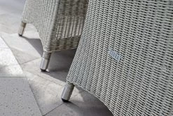 ZEBRA Relaxsessel STATUS Geflecht Grey Black, Alu-Rahmen Und Teakarmlehnen, Verstellbare Rückenlehne -Gartenmöbel Store garten deals zebra 20128 status relaxgrau schwarz 9