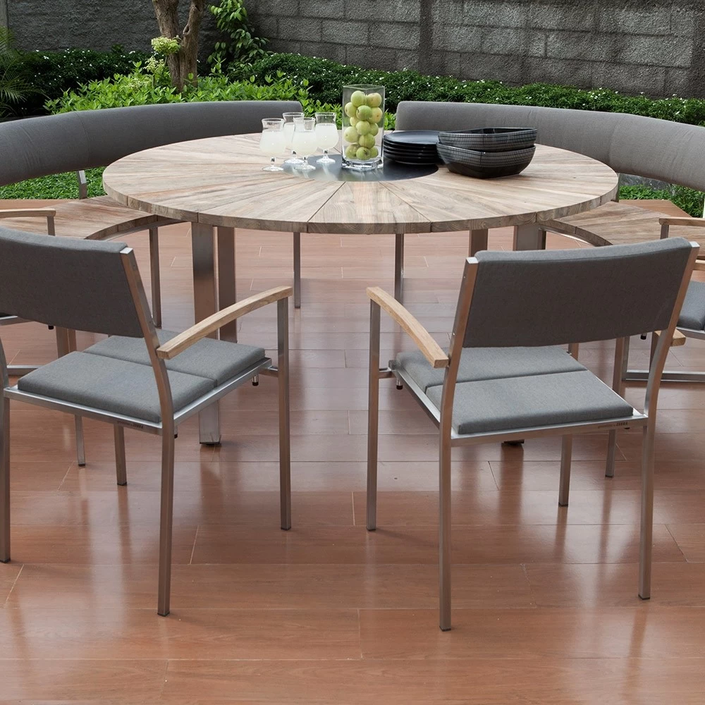 ZEBRA Bank Onyx Aus Edelstahl Und Recycelt Teak 7 ZEBRA Bank Onyx Aus Edelstahl Und Recycelt Teak – Bild 5