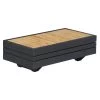 Zebra Cubo Lounge Kaffeetisch Aluminium Graphite, Teaktischplatte 37x74 Cm 1 Zebra Cubo Lounge Kaffeetisch Aluminium Graphite, Teaktischplatte 37x74 Cm -Gartenmöbel Store garten deals zebra cubo lounge seitentisch alu graphite 6273 1