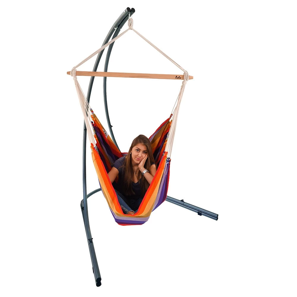 Lola PALMA Hängesesselgestell Aus Metall Mit XXL Hängesessel Beauty Sofa Rainbow JUMBO 110 Cm 3 Lola PALMA Hängesesselgestell Aus Metall Mit XXL Hängesessel Beauty Sofa Rainbow JUMBO 110 Cm
