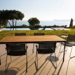 Houe CLICK Gartenstuhl Mit Hoher Rückenlehne - Black -Gartenmöbel Store houe click dining chair umgebungsbilder 10 6 25