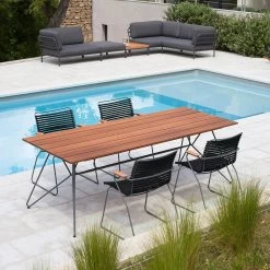 Houe CLICK Gartenstuhl Mit Hoher Rückenlehne - Black -Gartenmöbel Store houe click dining chair umgebungsbilder 12 6 25