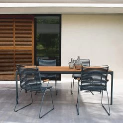 Houe CLICK Gartenstuhl Mit Hoher Rückenlehne - Black -Gartenmöbel Store houe click dining chair umgebungsbilder 22 10 25