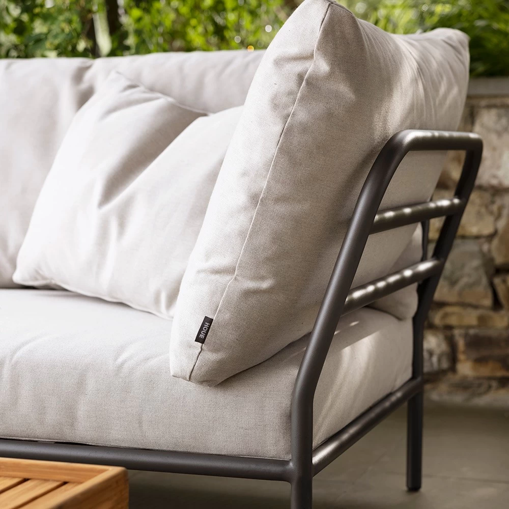 Houe LEVEL 2 Ottoman Kissen: Rust. Gestell: Dark Grey 4 Houe LEVEL 2 Ottoman Kissen: Rust. Gestell: Dark Grey – Bild 2