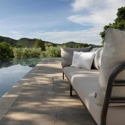 Houe LEVEL 2 Ottoman Kissen: Rust. Gestell: Dark Grey 17 Houe LEVEL 2 Ottoman Kissen: Rust. Gestell: Dark Grey -Gartenmöbel Store level2 corner left right ash houe 5023 46