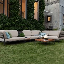 Houe LEVEL Lounge Ecke Cozy Corner - Links - Ash -Gartenmöbel Store level set ash houe 6246f 1