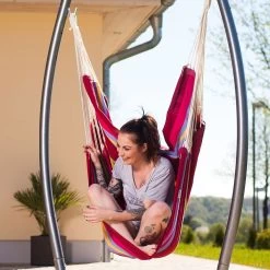 Amazonas Hängesessel Brasil Grenadine -Gartenmöbel Store lola amazonas brasil grenadine haengesessel 2030130 12 1