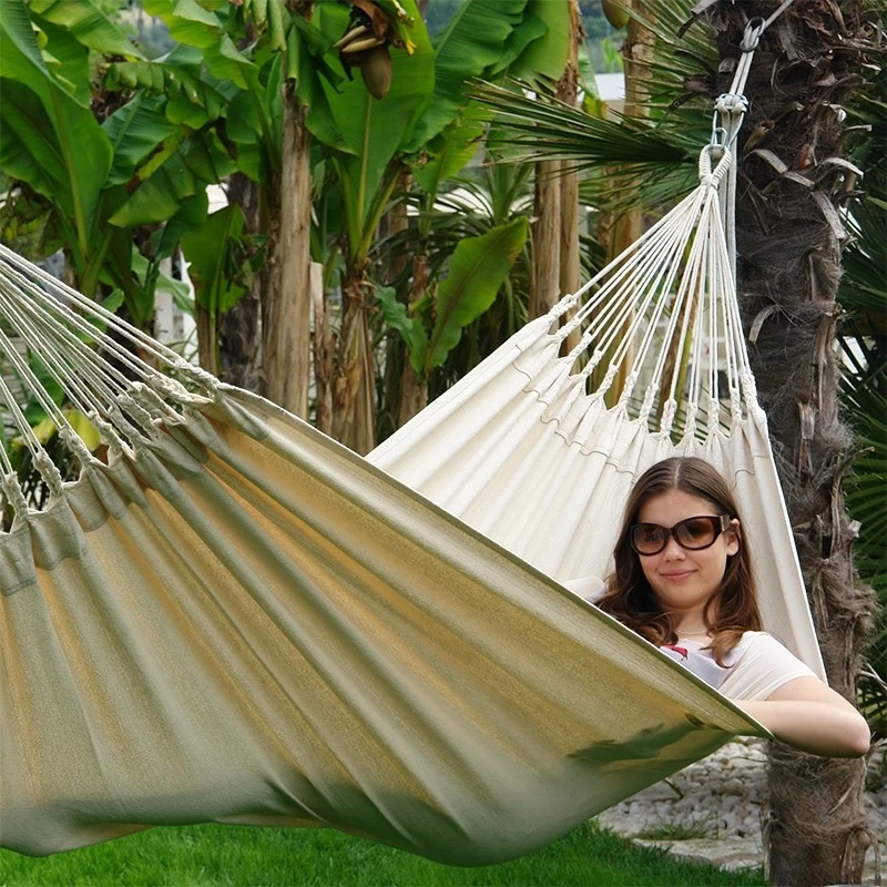 Einzel-Hängematte Atina Natur Baumwolle 4 Einzel-Hängematte Atina Natur Baumwolle – Bild 2