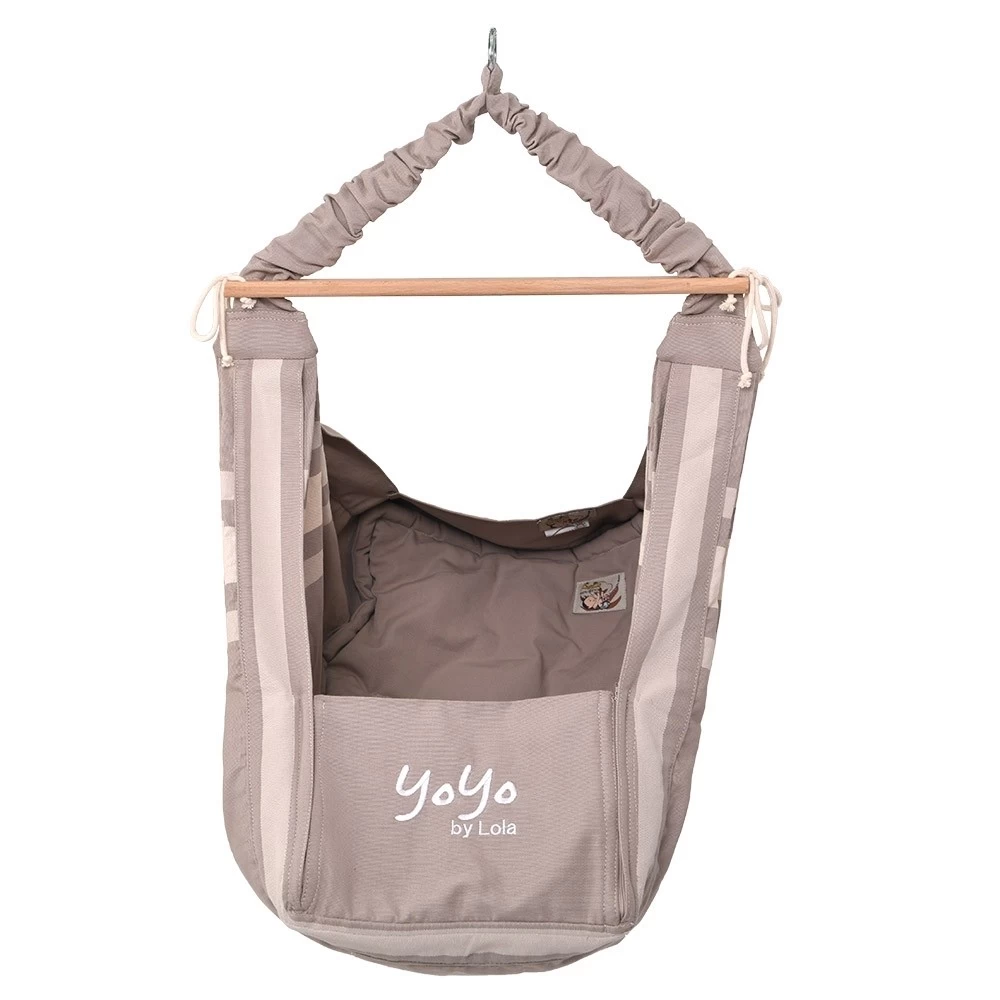 Lola Babyhängematte Babywiege YoYo BIG Happiness Set Mit Thermomatratze ÖKO TEX 4 Lola Babyhängematte Babywiege YoYo BIG Happiness Set Mit Thermomatratze ÖKO TEX – Bild 2