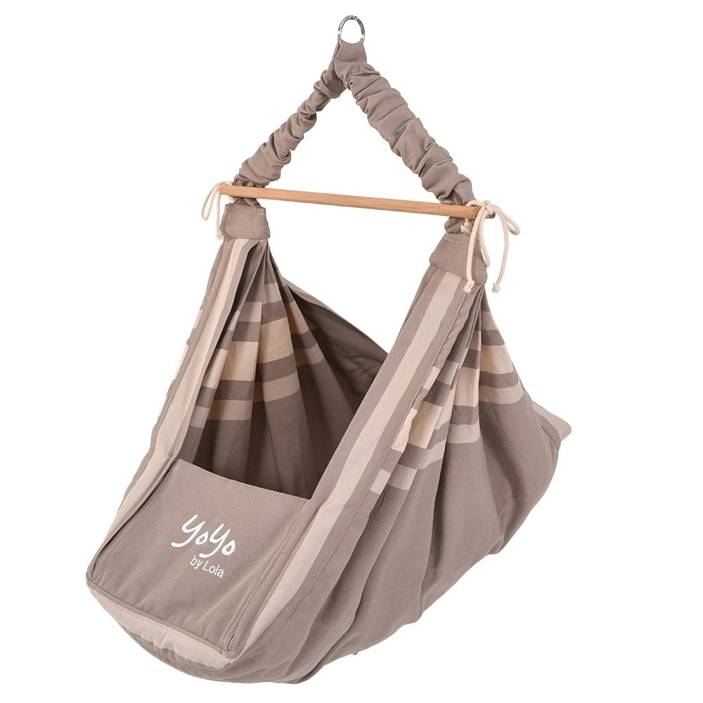 Lola Babyhängematte Babywiege YoYo BIG Happiness Set Mit Thermomatratze ÖKO TEX 5 Lola Babyhängematte Babywiege YoYo BIG Happiness Set Mit Thermomatratze ÖKO TEX – Bild 3