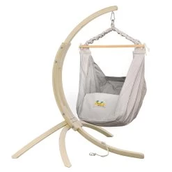 Lola Babyhängematte Babywiege YoYo Happiness SET Mit Hängemattengestell Hippo