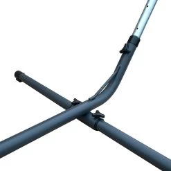 Lola Brasil UNIVERSAL GRANDE Light Hängemattengestell Aus Metall Mit Rad, Anthrazit -Gartenmöbel Store lola brasil universal grande haengemattengestell 46859 3