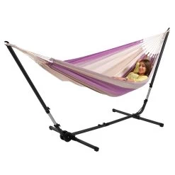 Einzel-Hängematte Cancun Mit Metall Hängemattengestell Universal Grande