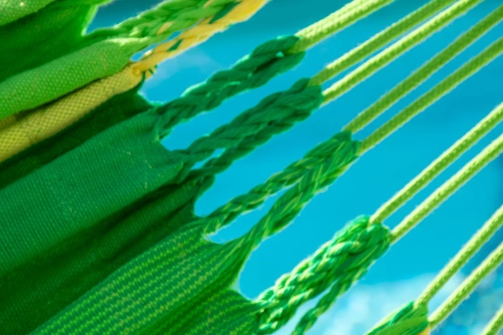 Doppel-Hängematte Grenada Citrus Bio-Baumwolle 8 Doppel-Hängematte Grenada Citrus Bio-Baumwolle – Bild 6