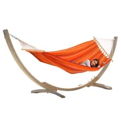 Lola Hängemattenset Brasil Okeanos Mit Stab-Hängematte Kolumbiana Mango