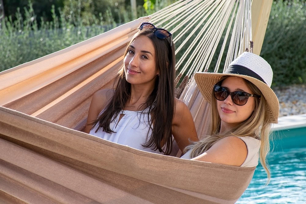 Kingsize Familien-Hängematte Gigante Chocolata Bio-Baumwolle 6 Kingsize Familien-Hängematte Gigante Chocolata Bio-Baumwolle – Bild 4