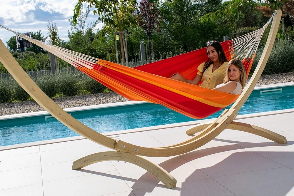 Familien-Hängematte Safari Volcano Bio-Baumwolle 5 Familien-Hängematte Safari Volcano Bio-Baumwolle – Bild 3