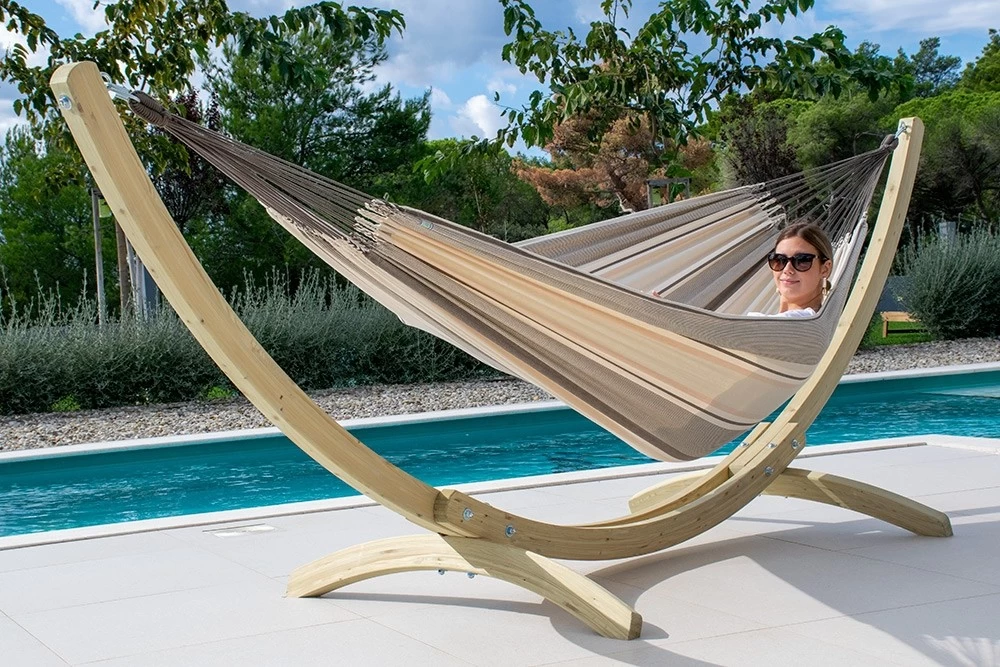 Familien-Hängematte Safari Zebra Bio-Baumwolle 5 Familien-Hängematte Safari Zebra Bio-Baumwolle – Bild 3