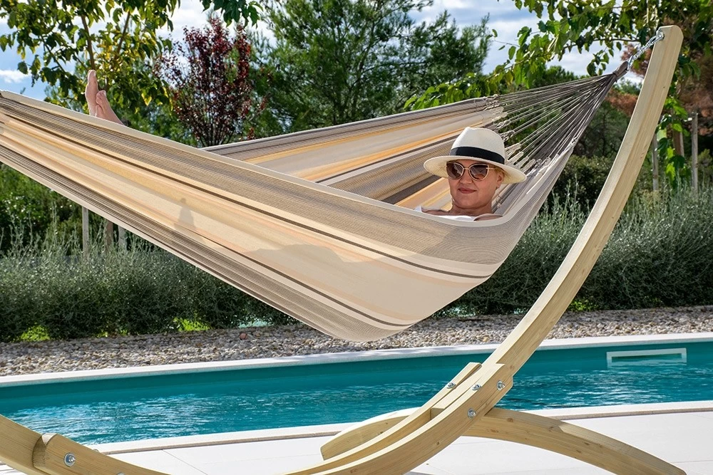 Familien-Hängematte Safari Zebra Bio-Baumwolle 6 Familien-Hängematte Safari Zebra Bio-Baumwolle – Bild 4