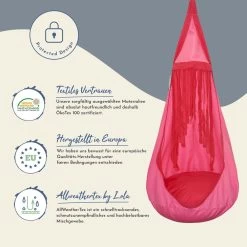 Lola Hängehöhle LOLI HOPP KIDS ALLWeather Pink