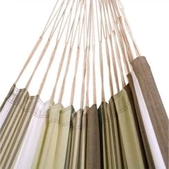 Doppel-Hängematte Mato Oliva Bio-Baumwolle -Gartenmöbel Store lola haengematte doppel oliva bio 06505 4