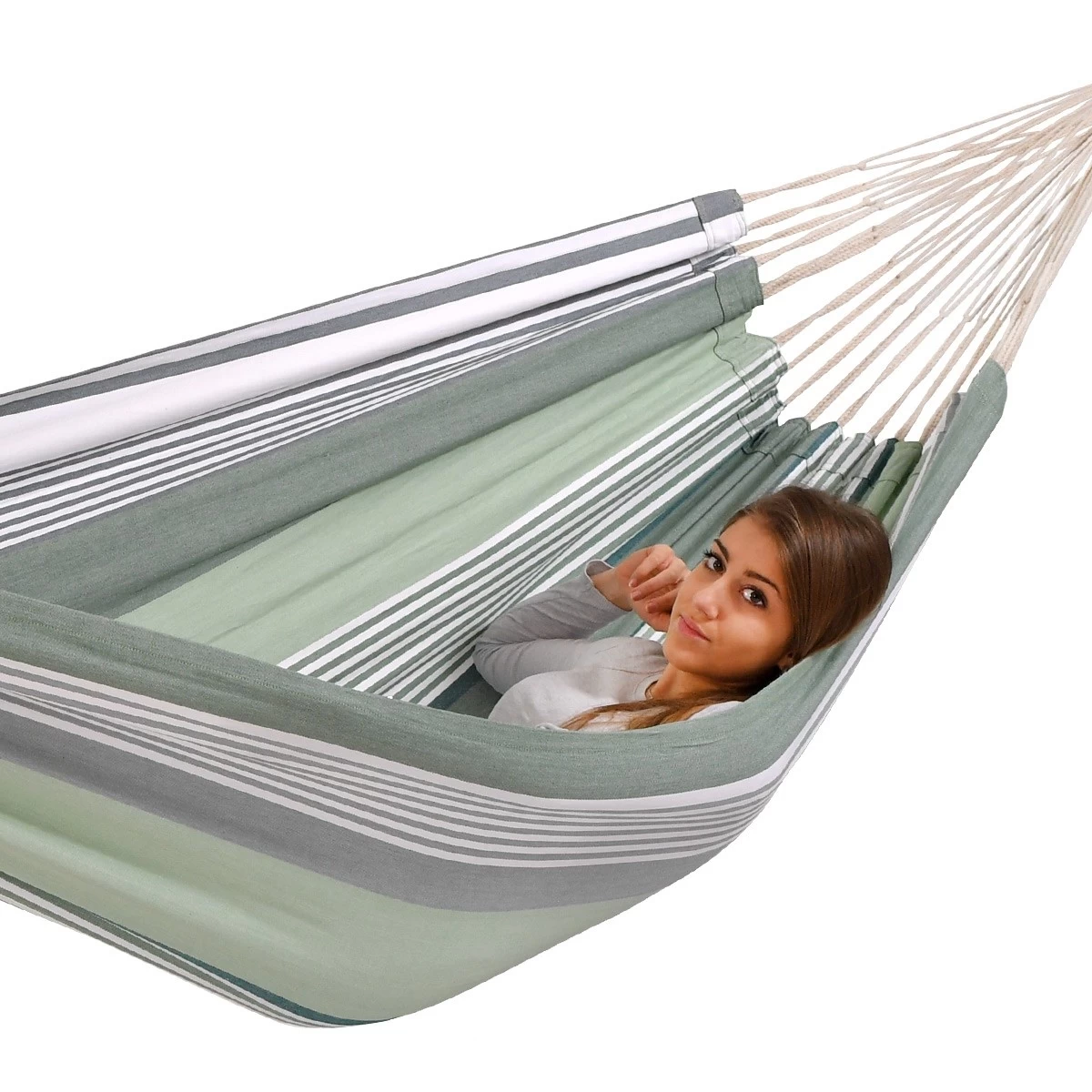 Doppel-Hängematte Mato Spring Bio-Baumwolle 3 Doppel-Hängematte Mato Spring Bio-Baumwolle