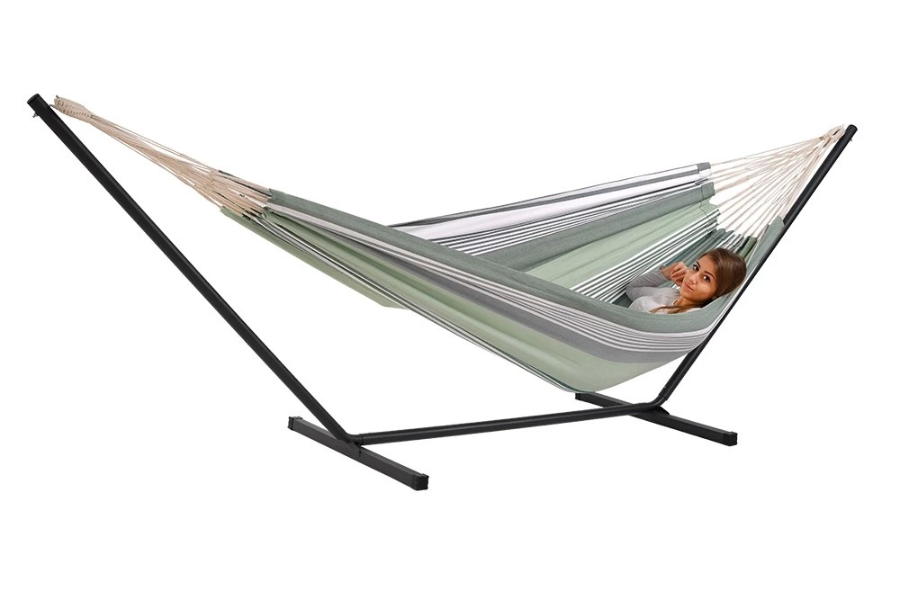 Doppel-Hängematte Mato Spring Bio-Baumwolle 5 Doppel-Hängematte Mato Spring Bio-Baumwolle – Bild 3