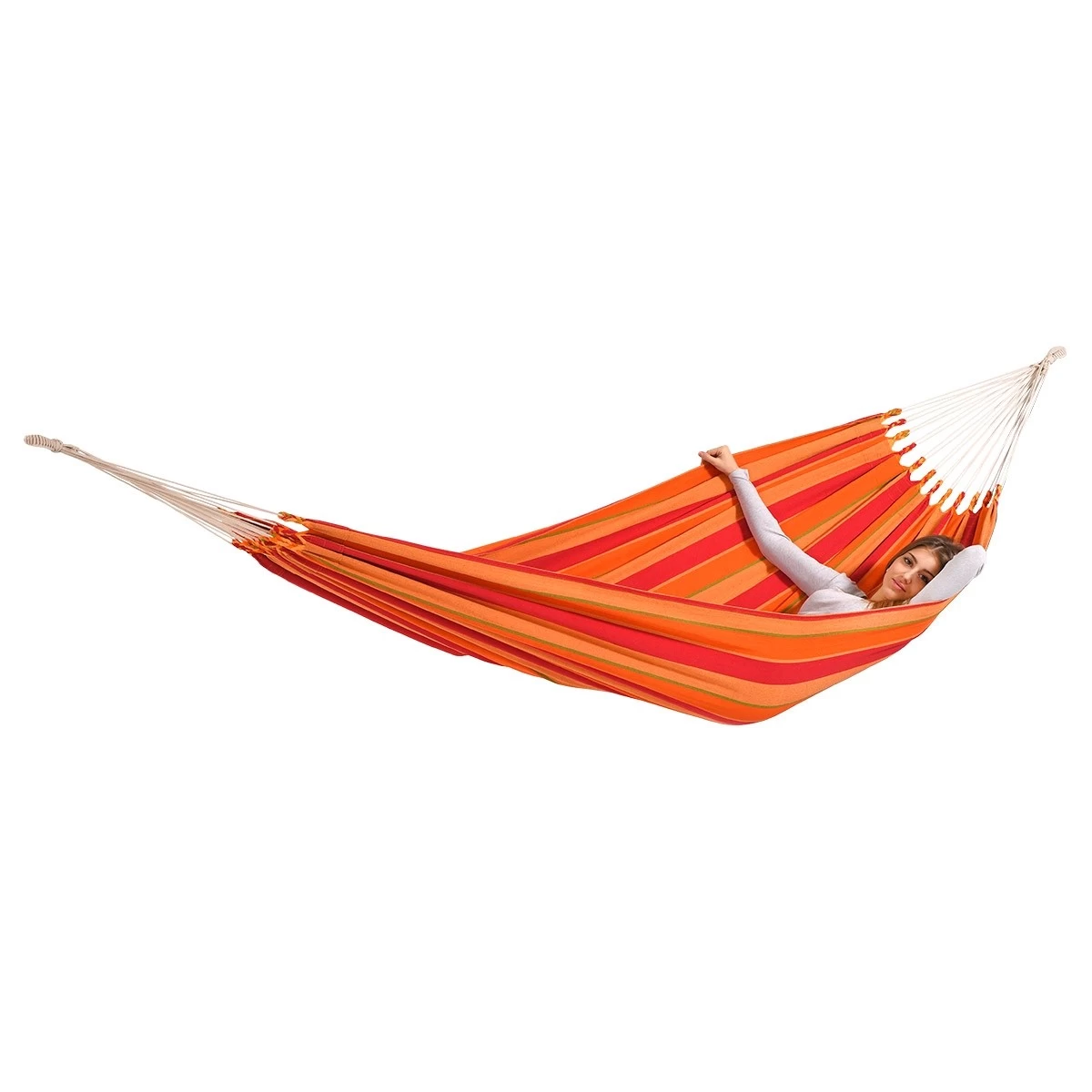 Doppel-Hängematte Jamaica Dolce-Vita Baumwolle 4 Doppel-Hängematte Jamaica Dolce-Vita Baumwolle – Bild 2