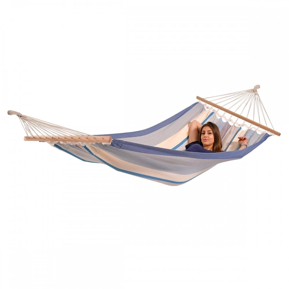 Lola Hängematten-Set Paraguay Lärche Mit Stabhängematte Santo Aquamarin 4 Lola Hängematten-Set Paraguay Lärche Mit Stabhängematte Santo Aquamarin – Bild 2