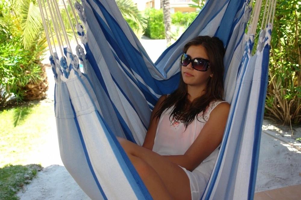 Lola XL Hängesessel Brasil Sofa Marine 110 Cm 11 Lola XL Hängesessel Brasil Sofa Marine 110 Cm – Bild 9