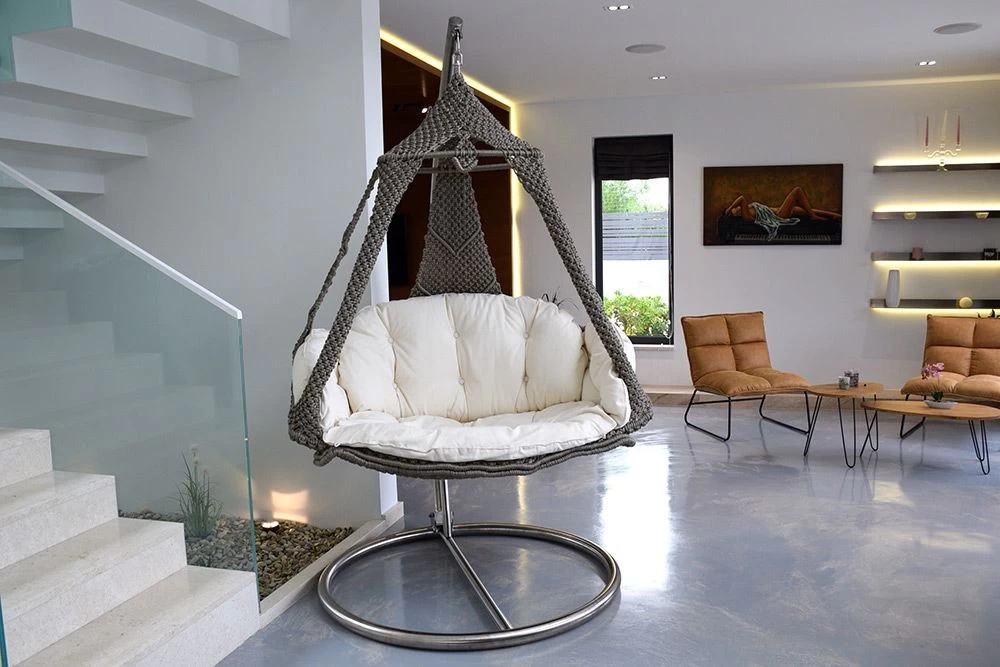 Hängesesselgestell Edelstahl Lola Nido-Moon Aus 18/10 Stahl 12 Hängesesselgestell Edelstahl Lola Nido-Moon Aus 18/10 Stahl – Bild 10