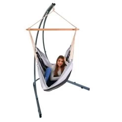 Lola PALMA Freistehendes Hängesesselgestell Aus Metall, Anthrazit 18 Lola PALMA Freistehendes Hängesesselgestell Aus Metall, Anthrazit -Gartenmöbel Store lola haengesesselgestell palma metall anthrazit 53857 15