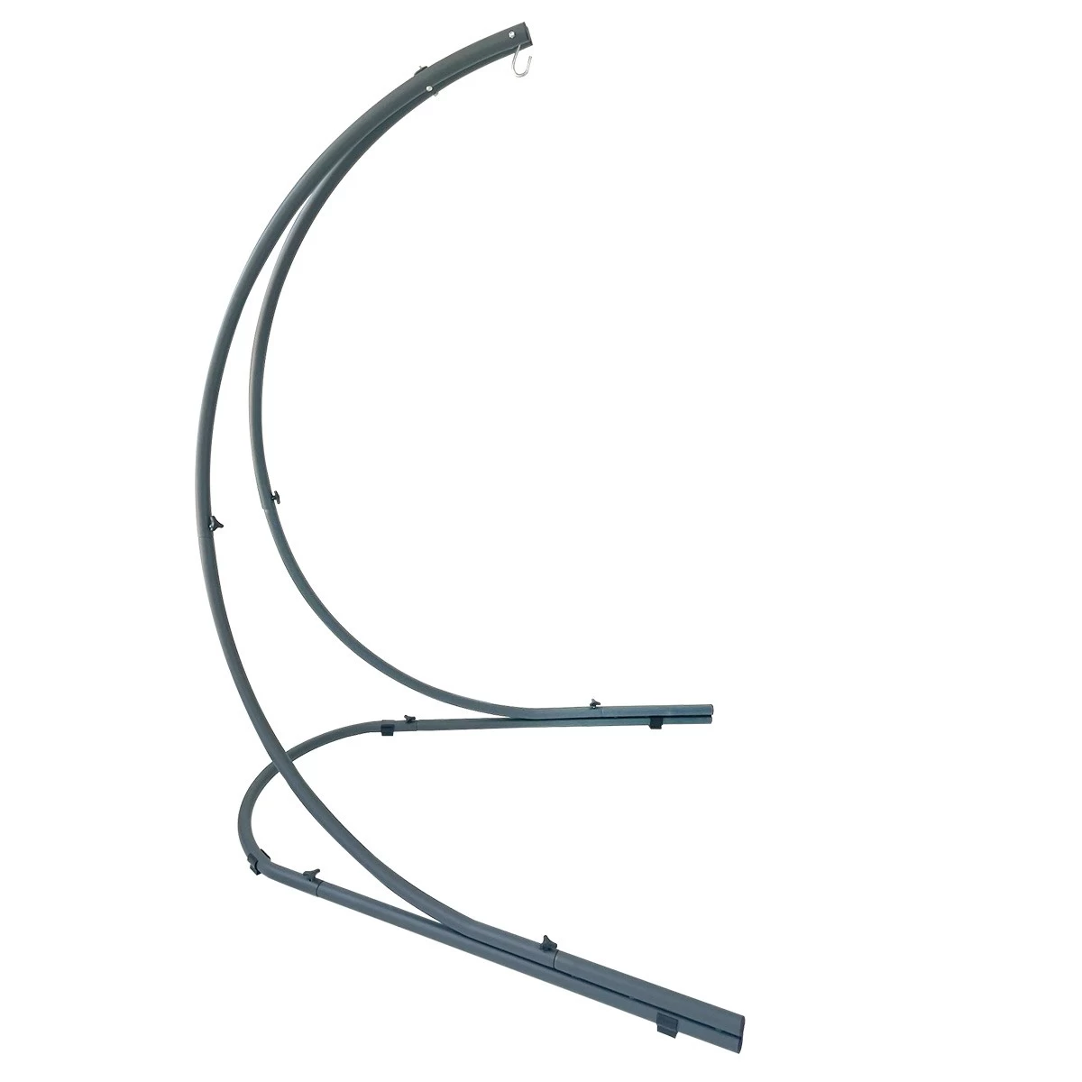 Lola PALMA Freistehendes Hängesesselgestell Aus Metall, Anthrazit 4 Lola PALMA Freistehendes Hängesesselgestell Aus Metall, Anthrazit – Bild 2