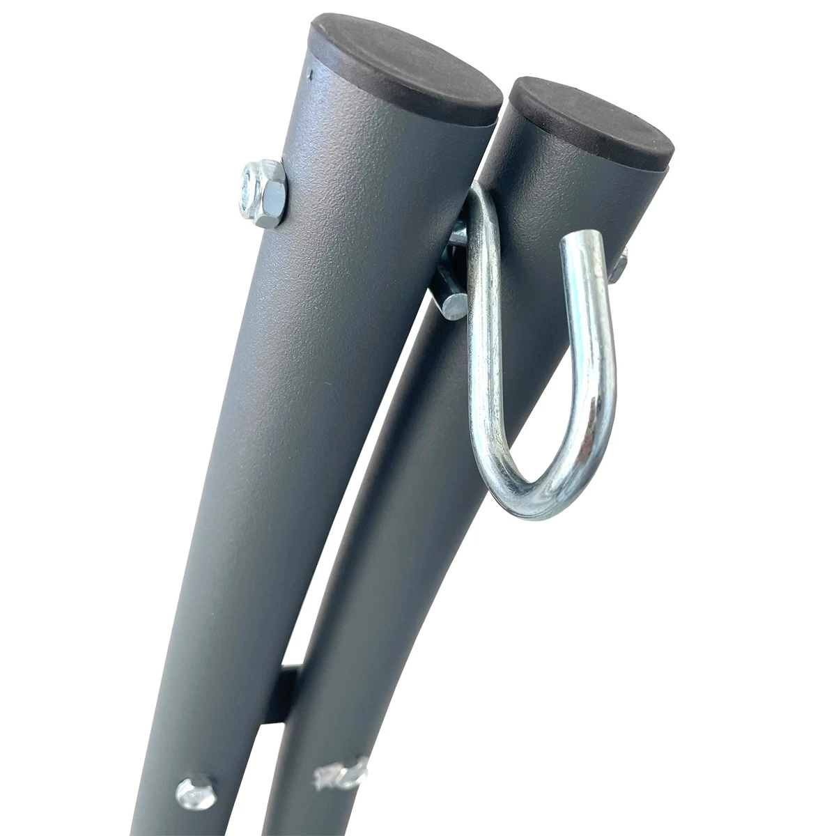 Lola PALMA Freistehendes Hängesesselgestell Aus Metall, Anthrazit 11 Lola PALMA Freistehendes Hängesesselgestell Aus Metall, Anthrazit – Bild 9