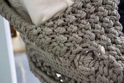 Hängesofa Lola Nido XL Platin Outdoor Mit Kissen Ecru -Gartenmöbel Store lola haengesofa nido xl platin mit kissen ecru lh06161 11