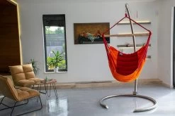 Hängesesselgestell Edelstahl Lola Half-Moon Aus 18/10 Stahl -Gartenmöbel Store lola half moon edelstahlgestell 6