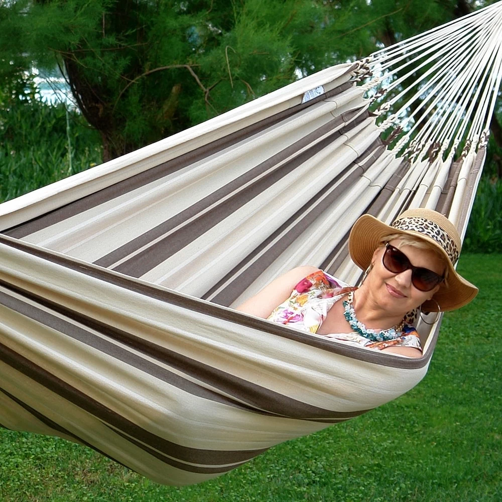 Familien-Hängematte Beauty Latte-Macchiatto Outdoor 6 Familien-Hängematte Beauty Latte-Macchiatto Outdoor – Bild 4