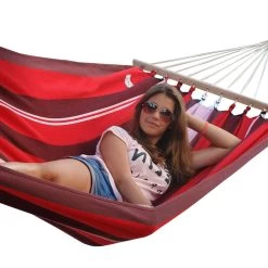 Lola Stab Hängematte Kolumbiana Red-black-white