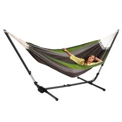 Doppel-Hängematte XL Santiago Chameleon Baumwolle -Gartenmöbel Store lola hangematte xl santiego chameleon 96756 3