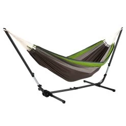 Doppel-Hängematte Santiago Mit Metall Hängemattengestell Universal Grande 10 Doppel-Hängematte Santiago Mit Metall Hängemattengestell Universal Grande -Gartenmöbel Store lola hangematte xl santiego chameleon 96756 3 2