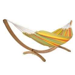 Hängemattenset Holzgestell Okeanos Mit Hängematte Kolumbiana Kiwi