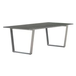 Lola Elements Mia Rope Dining Set 5-teilig Tuvatextil Dark Grey Kissen Mit Kufentisch Edelstahl Keramik 200x100cm -Gartenmöbel Store lola kufentisch edelstahl keramikplatte 200x100 55705 1 3