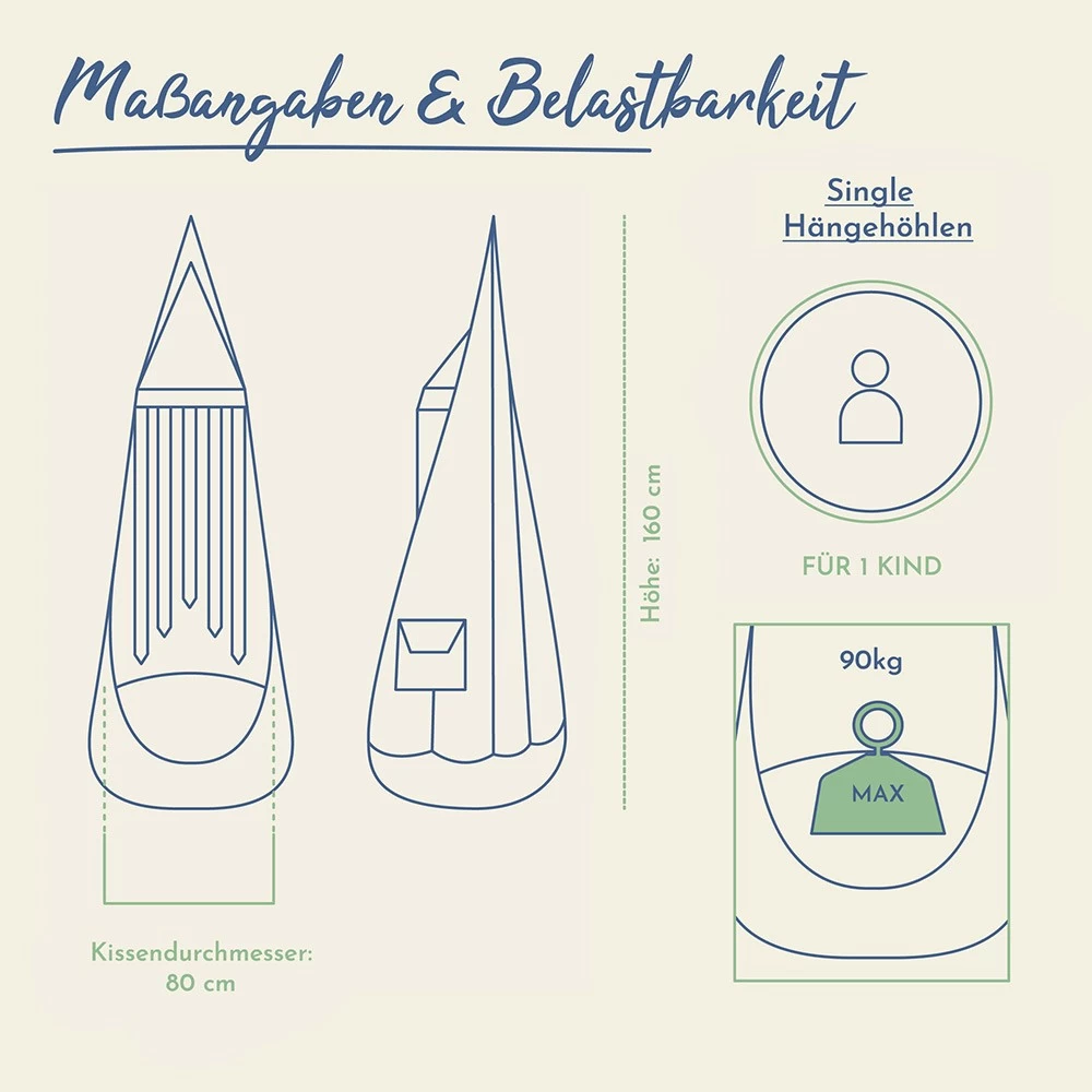 Lola Hängehöhle Loli Hopp Kids Lilly ÖKO TEX 5 Lola Hängehöhle Loli Hopp Kids Lilly ÖKO TEX – Bild 3