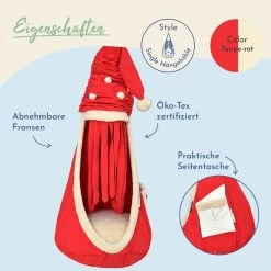 Lola Hängehöhle Loli Hopp Premium Nikolaus Mit Wolle ÖKO TEX -Gartenmöbel Store lola loli hopp nikolaus 97579 2023 3