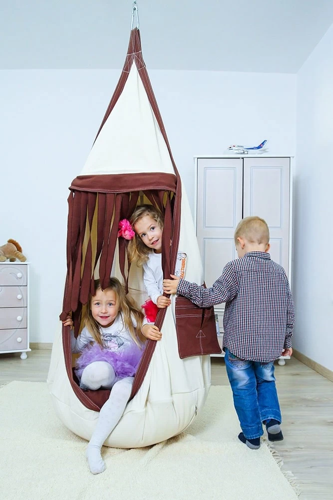 Lola Hängehöhle Double LOLI TWINS White Chocolate Inkl. Drehwirbel 17 Lola Hängehöhle Double LOLI TWINS White Chocolate Inkl. Drehwirbel – Bild 15